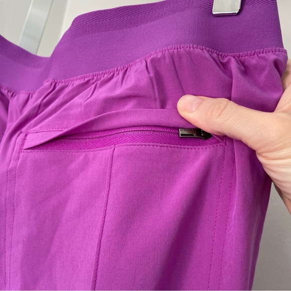 Athleta Brooklyn Heights Vienna Slim Pants Purple size 8 - Picture 7 of 12